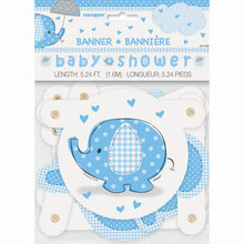 Load image into Gallery viewer, Umbrellaphants Blue Jointed Banner - 1.6m