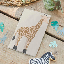 Load image into Gallery viewer, Ginger Ray - Giraffe Paper Napkins