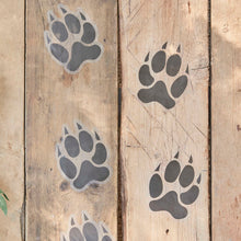 Load image into Gallery viewer, Ginger Ray = Animal Pawprint Floor Stickers