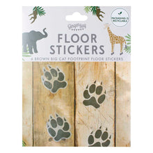Load image into Gallery viewer, Ginger Ray = Animal Pawprint Floor Stickers
