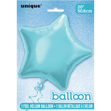Load image into Gallery viewer, Star Foil Balloon 20" - Baby Blue