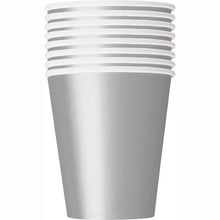Load image into Gallery viewer, Silver 9oz FSC Paper Cups, 14ct