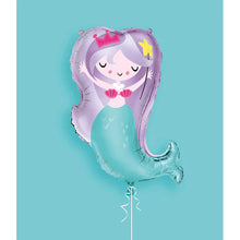Load image into Gallery viewer, Mermaid Giant Foil Balloon - 73.6cm
