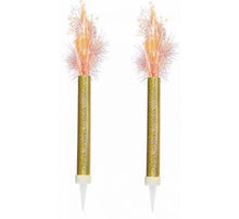 Load image into Gallery viewer, Gold Cake Fountains (2pk)
