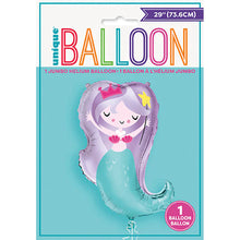 Load image into Gallery viewer, Mermaid Giant Foil Balloon - 73.6cm

