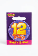 Load image into Gallery viewer, Age 12 Badge - 5cm
