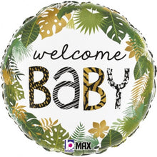 Load image into Gallery viewer, Jungle Welcome Baby 18&quot; Foil Balloon
