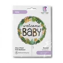 Load image into Gallery viewer, Jungle Welcome Baby 18&quot; Foil Balloon
