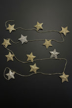 Load image into Gallery viewer, Silver Star Chain Decoration - 1.6m
