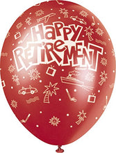 Load image into Gallery viewer, 12 inch Happy Retirement Balloons - 5pcs
