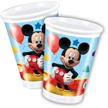 Load image into Gallery viewer, Party Plastic Cups Mickey Mouse 200ml - 8ct
