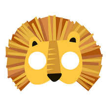 Load image into Gallery viewer, Animal Safari Party Favours Paper Masks - 8ct
