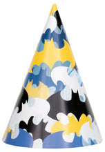 Load image into Gallery viewer, Batman Party Hats - 8ct
