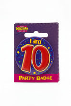 Load image into Gallery viewer, Age 10 Badge - 5cm
