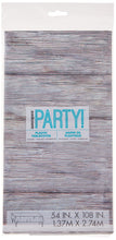Load image into Gallery viewer, Rustic Wood Rectangular Plastic Cover-54&quot; x 108&quot;
