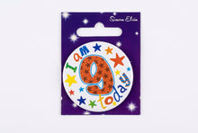 Load image into Gallery viewer, Age 9 Badge - 5cm
