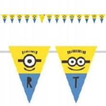 Load image into Gallery viewer, Minions Pennant Banner

