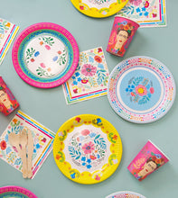 Load image into Gallery viewer, Boho Floral Paper Plates (Pack of 12)
