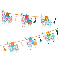 Load image into Gallery viewer, Llama Tassel Paper Garland (3m)
