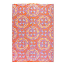 Load image into Gallery viewer, Pink Boho Outdoor Rug (120cm x 180cm)
