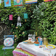 Load image into Gallery viewer, Colourful Boho Paper Table Cover
