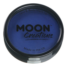 Load image into Gallery viewer, Moon Creations Pro Face Paint Cake Pot - Dark Blue
