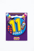 Load image into Gallery viewer, Age 11 Badge - 5cm
