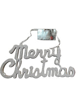 Load image into Gallery viewer, Merry Christmas Plaque Decoration

