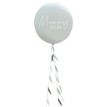 Load image into Gallery viewer, Ginger Ray Mummy To Be Baby Shower Balloon with Botanical Tail
