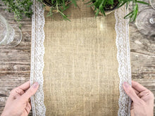Load image into Gallery viewer, Jute Table Runner
