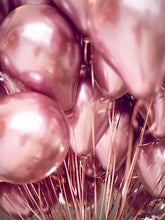 Load image into Gallery viewer, Rose Gold Glossy 12" Latex Balloons - 50ct
