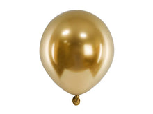 Load image into Gallery viewer, Gold Glossy Balloons 5&quot; - (12cm) - 50 pcs
