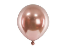 Load image into Gallery viewer, Rose Gold Glossy Balloons 12 cm - 50pcs
