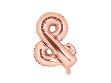 Load image into Gallery viewer, Rose Gold Foil balloon &amp;
