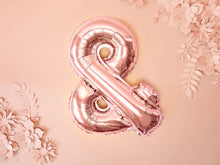 Load image into Gallery viewer, Rose Gold Foil balloon &amp;
