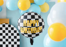 Load image into Gallery viewer, Happy Birthday Checkerboard Foil Balloon - 45 cm
