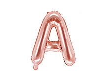 Load image into Gallery viewer, Rose Gold Foil balloon Letter &#39;&#39;A&#39;&#39;
