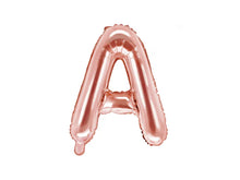 Load image into Gallery viewer, Rose Gold Foil balloon Letter &#39;&#39;A&#39;&#39;
