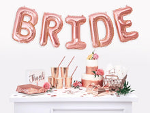 Load image into Gallery viewer, Rose Gold Foil balloon Letter &#39;&#39;D&#39;&#39;
