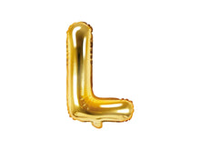 Load image into Gallery viewer, Gold Foil balloon Letter ''L''
