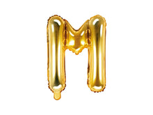 Load image into Gallery viewer, Gold Foil balloon Letter &#39;&#39;M&#39;
