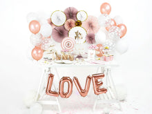 Load image into Gallery viewer, Rose Gold Foil balloon Letter &#39;&#39;O&#39;&#39;
