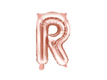 Load image into Gallery viewer, Rose Gold Foil balloon Letter &#39;&#39;R&#39;&#39;
