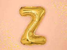 Load image into Gallery viewer, Gold Foil balloon Letter 'Z'
