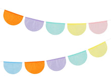 Load image into Gallery viewer, Multi Coloured Paper Garland - 3m
