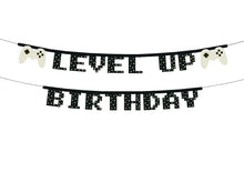 Load image into Gallery viewer, Level Up Birthday Banner
