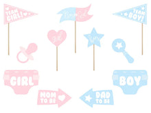 Load image into Gallery viewer, Gender Reveal Photo Props

