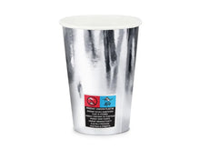 Load image into Gallery viewer, Silver Foil Paper Cups - 6ct
