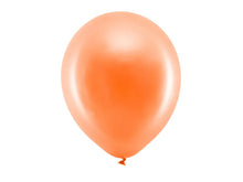 Load image into Gallery viewer, 12&quot; Latex Balloon - Metallic Mandarin Orange
