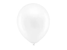 Load image into Gallery viewer, 12" Latex Balloon - Metallic Pure White
